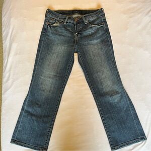 Lucky Brand Easy Rider Straight Cropped Jeans size 28/6